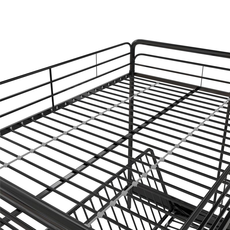 Sammie Full over Futon Metal Bunk Bed