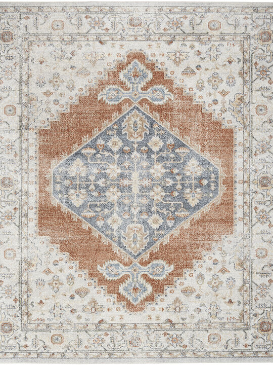 Astra Machine Washable ASW11 Gray/Multicolor 9' x 12' Rug