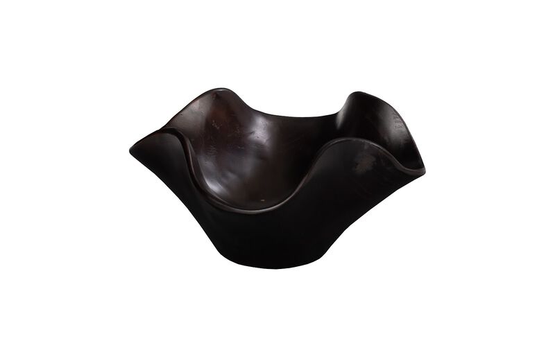 Teak Black Wood Bowl