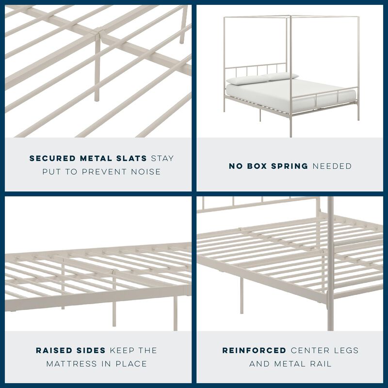 Novogratz Marion Canopy Bed