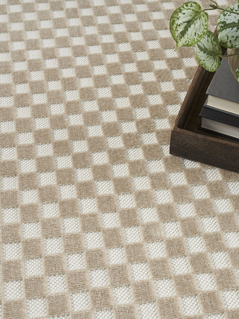 Care Free CAF02 Beige 9'2" x 12' Rug