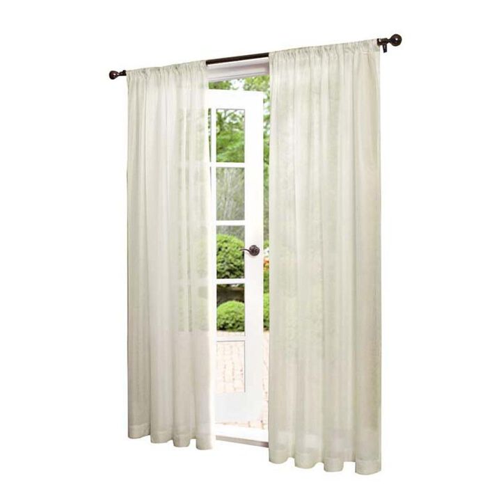 Commonwealth Thermasheer Weather Shield Insulated Pocket Top Panel - 50"x63" - White
