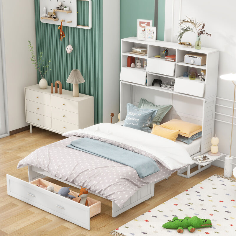 Merax Murphy Bed with Storage