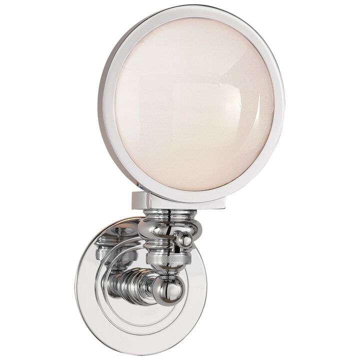 Boston Head Light Sconce in Chrome