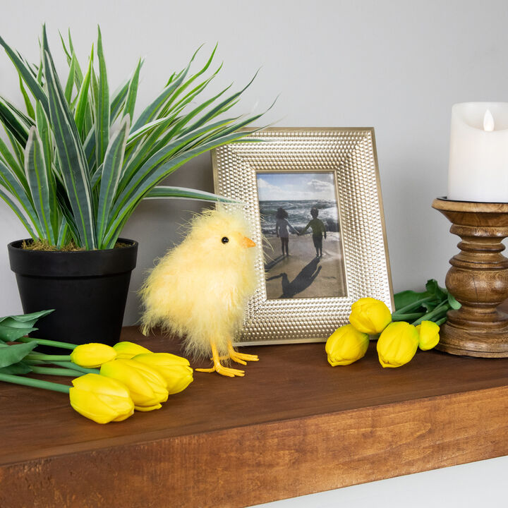 5” Yellow Feather Easter Chick Figure