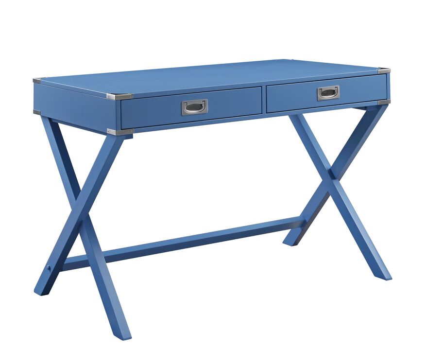 ACME Amenia Writing Desk(Same AC00907), Blue Finish ACME Amenia Writing Desk(Same AC00907), Blue Finish