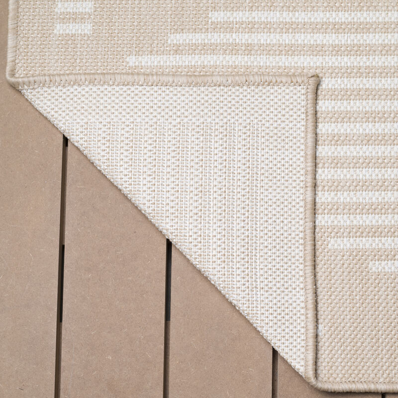 Waikiki Stripes Indoor/Outdoor Area Rug