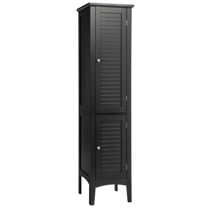 Hivvago Freestanding Bathroom Storage Cabinet for Kitchen and Living Room