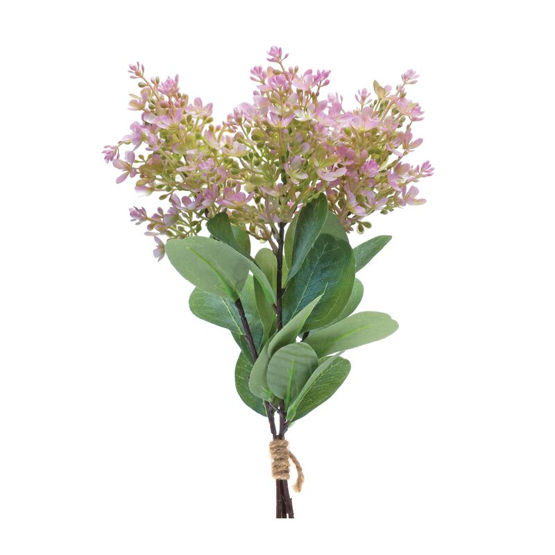Lilac Artificial Flower Bundle for Elegant Home Décor and Floral Arrangements (Set of 2)