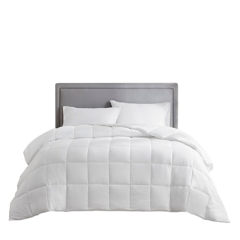 Belen Kox White Sateen Featherless Comforter, Belen Kox