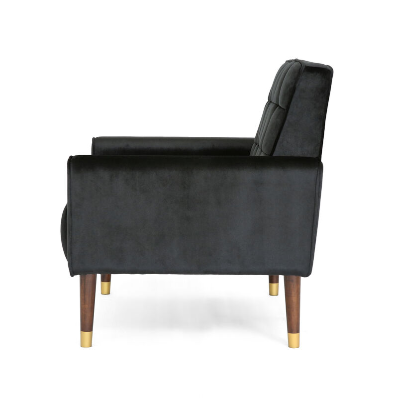 Merax Modern Arm Chair with Tufted Back
