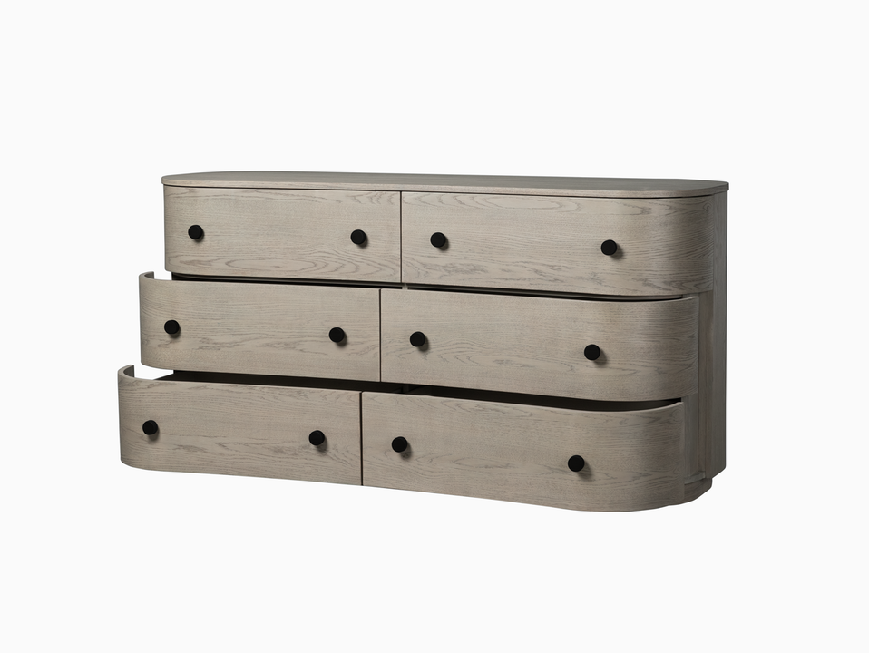 Emery Six Drawer Dresser