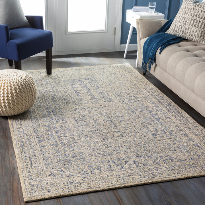 Granada GND-2318 2' x 3' Blue Rug