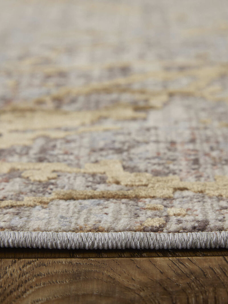 Pryor 39NEF 7'10" x 10' Brown/Taupe/Tan Rug