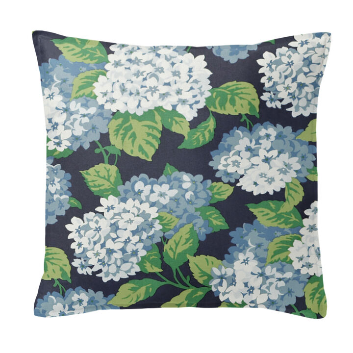 6ix Tailors Fine Linens Midnight Garden Navy Decorative Throw Pillows