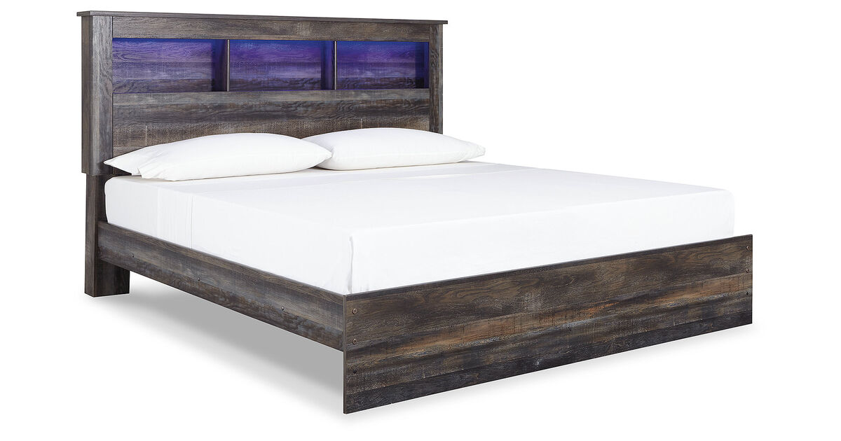 Drystan King Bookcase Bed