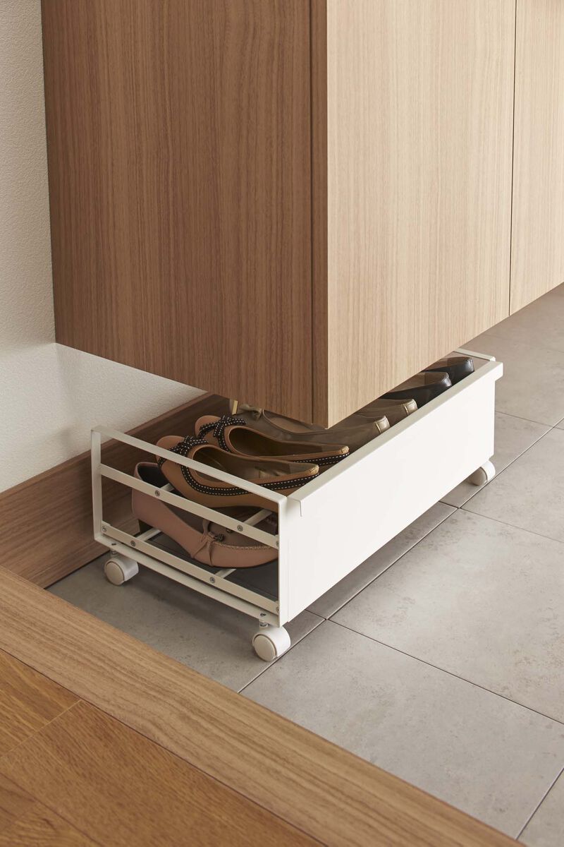 Rolling Shoe Rack
