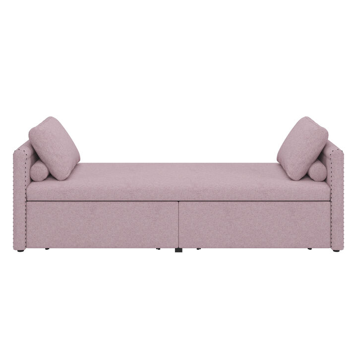Merax Modern Upholstered Chaise Lounge Chair