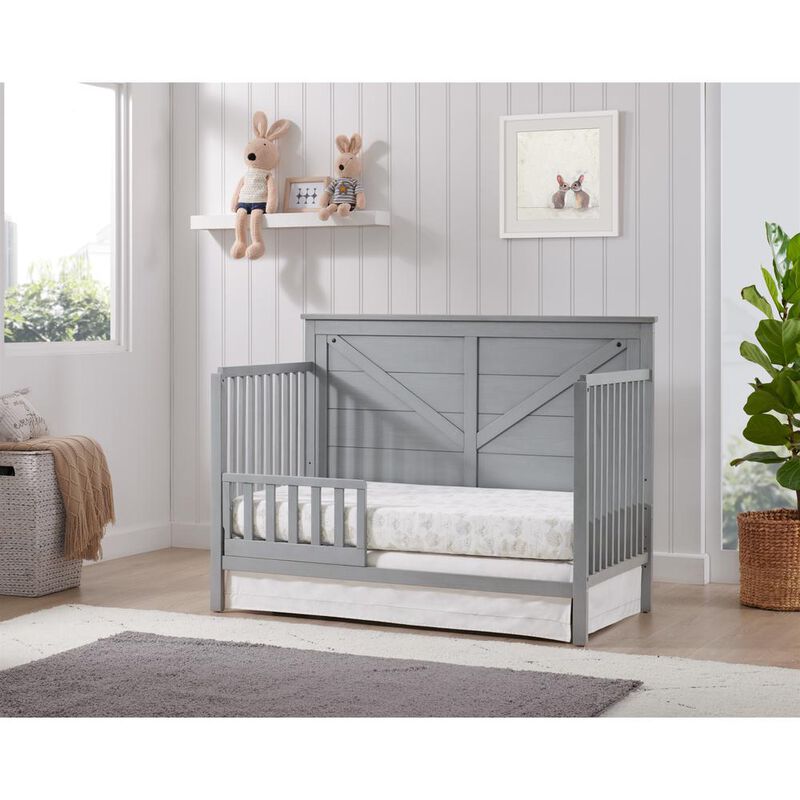 Oxford Baby Montauk Guard Rail Farmhouse Gray