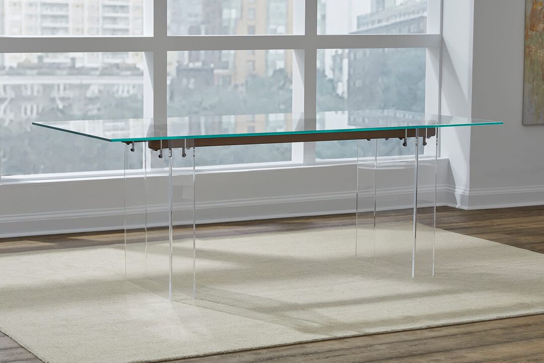 Moorea Glass Dining Table