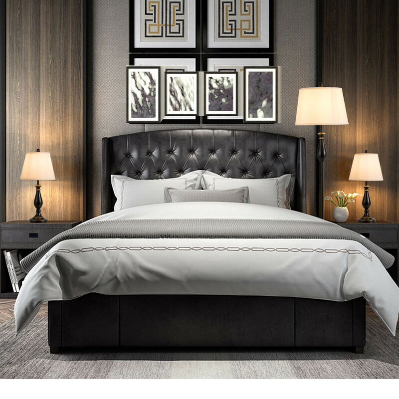 3 Pieces Brushed Nickel Lamp Set