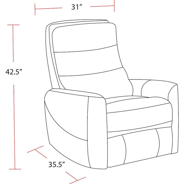 Parker Living Hercules - Haze Swivel Glider Recliner