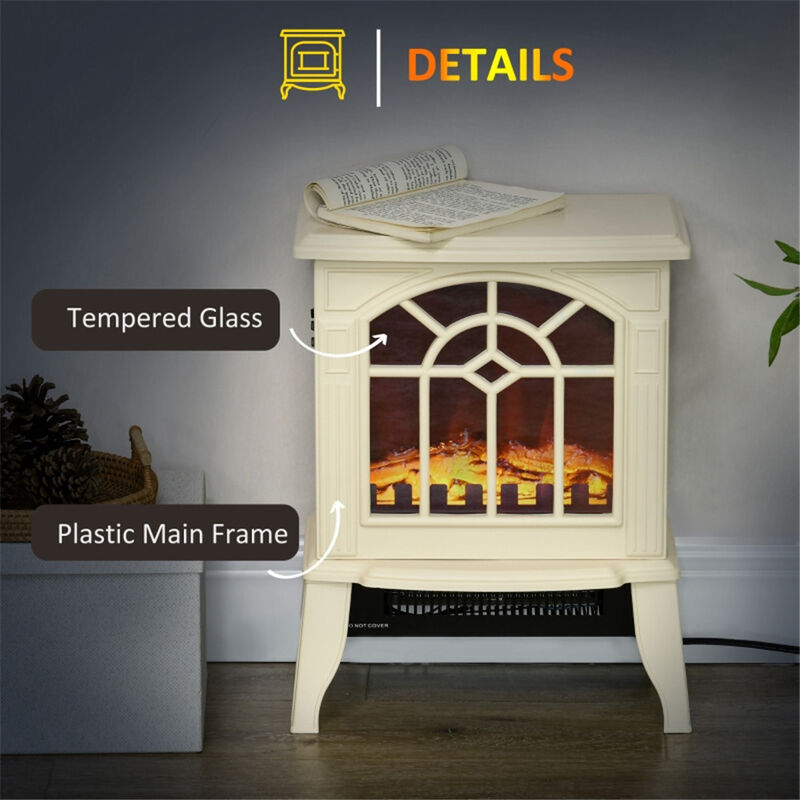 Electric Fireplace Heater Energy-Efficient Heating Solution with Stylish Design for Cozy Ambiance