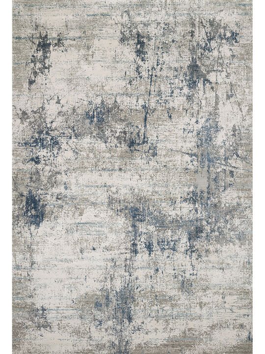 Sienne SIE02 Ivory/Ocean 3'7" x 5'7" Rug