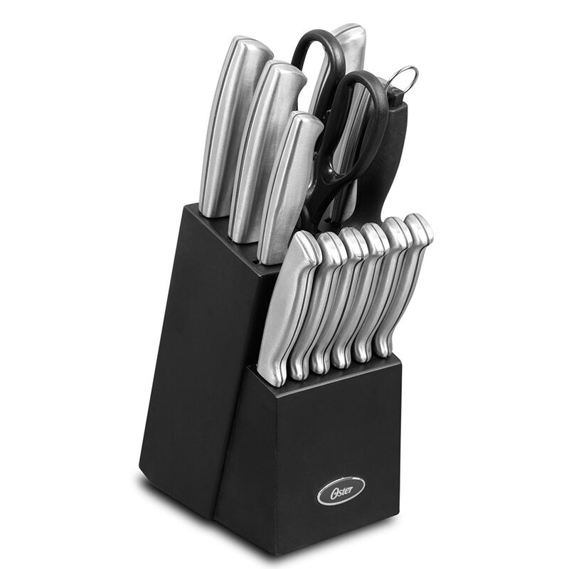 Oster Baldwyn 14 Piece Stainless Steel Cutlery Block Set