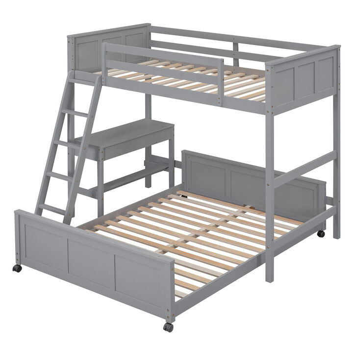 Merax Bunk Bed with Desk