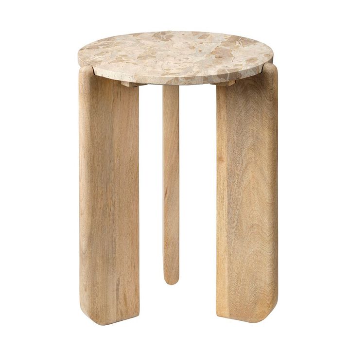 Quarry Side Table, Natural