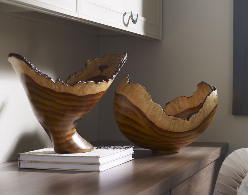 Burled Vase