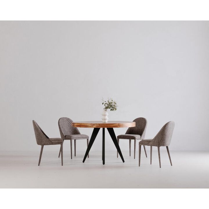 Moe’s Parq Round Dining Table Amber