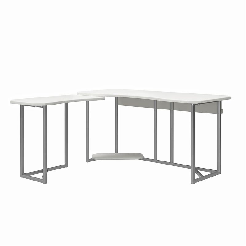 Ntense Quest Gaming L Desk with CPU Stand