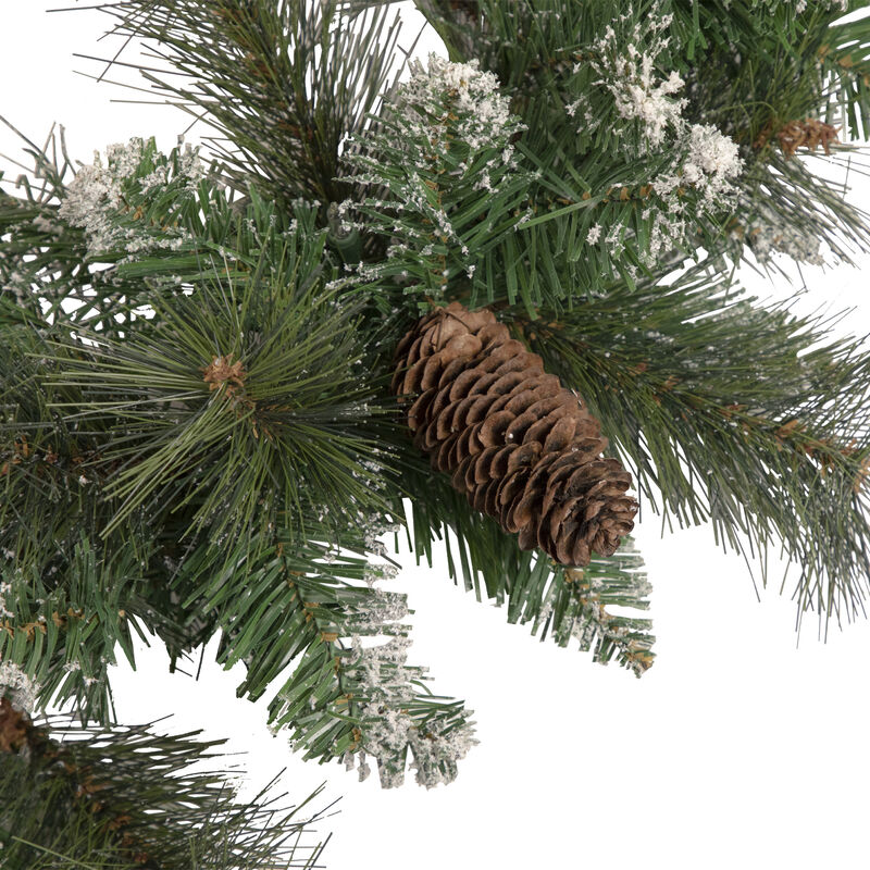 9' x 10" Snow Valley Pine Artificial Christmas Garland  Unlit