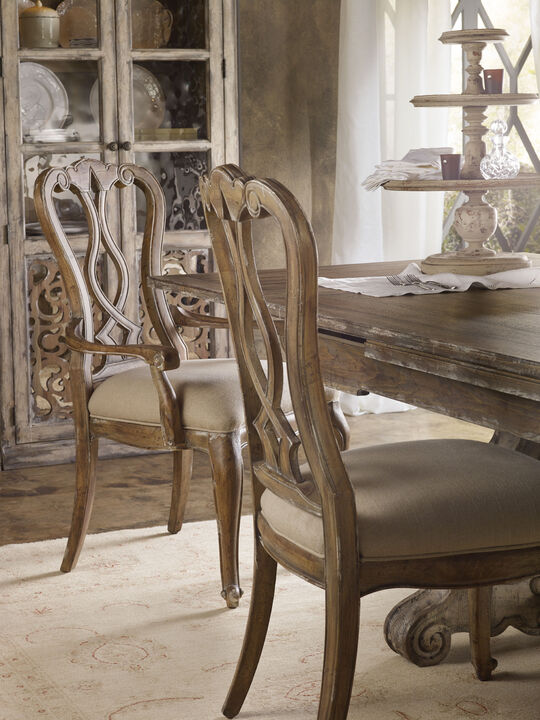 Chatelet Splatback Arm Chair in Beige