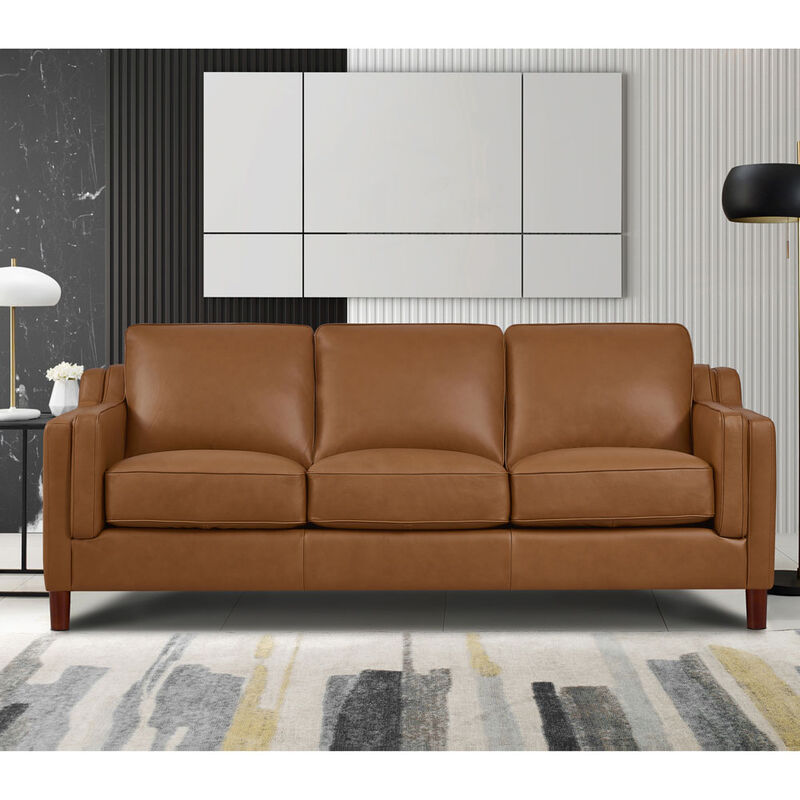 Bella Top Grain Leather Sofa