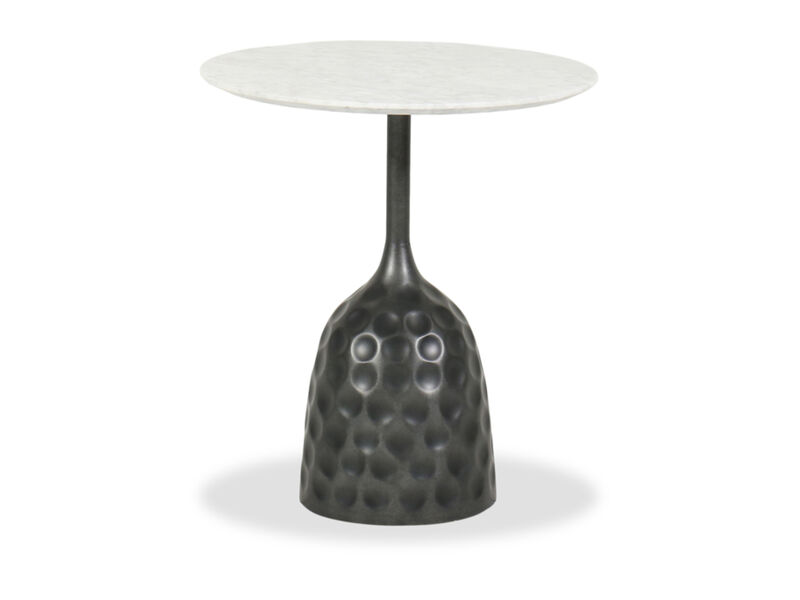 Zuri Dimple Base Accent Table