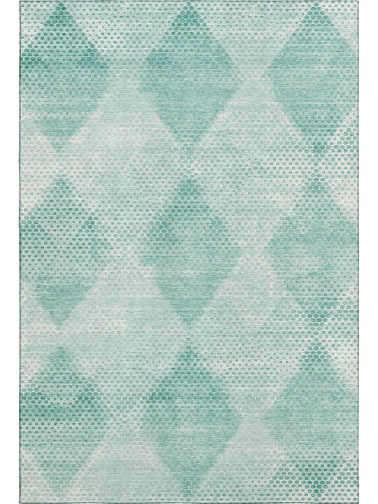 Trevi TV4 Teal 3' x 5' Rug
