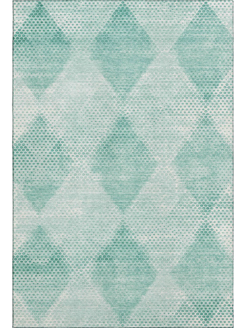 Trevi TV4 Teal 3' x 5' Rug
