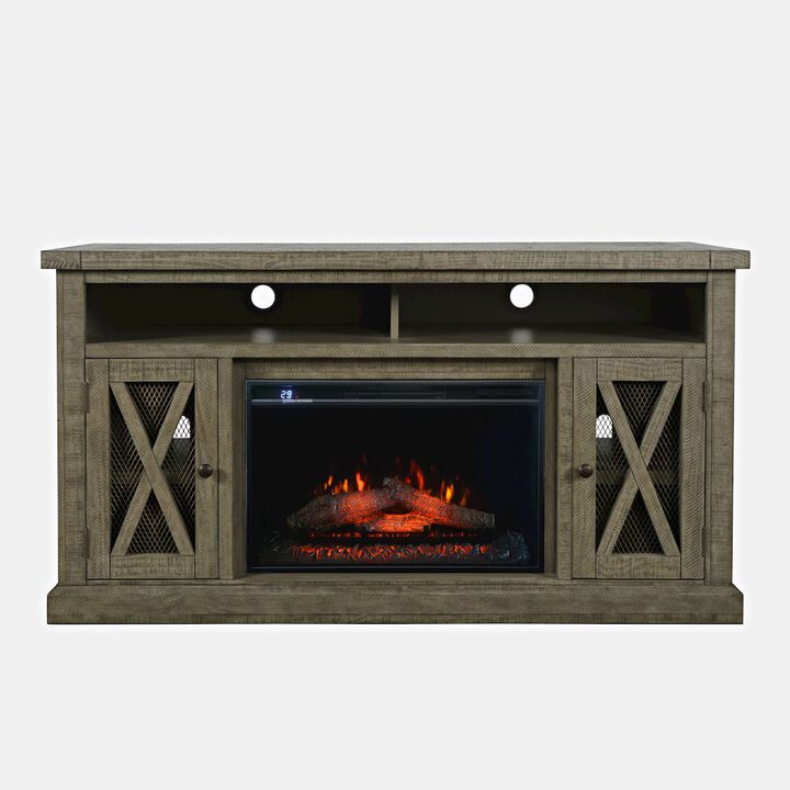 Jofran Solid Wood 60 Storage Console TV Stand