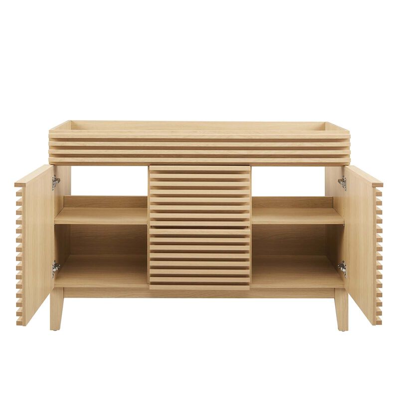 Render 48" Double Bathroom Vanity Cabinet