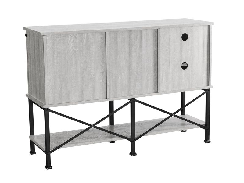 FESTIVO 52 inch Wine Cabinet with Barn Door