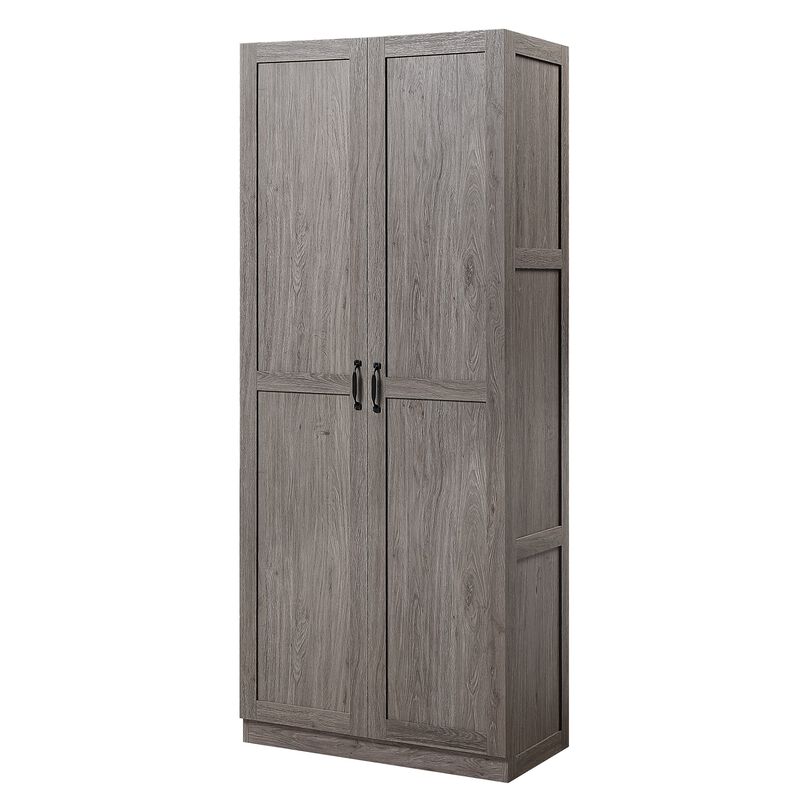 Hopkins Gray Storage Closet (Set of 2)