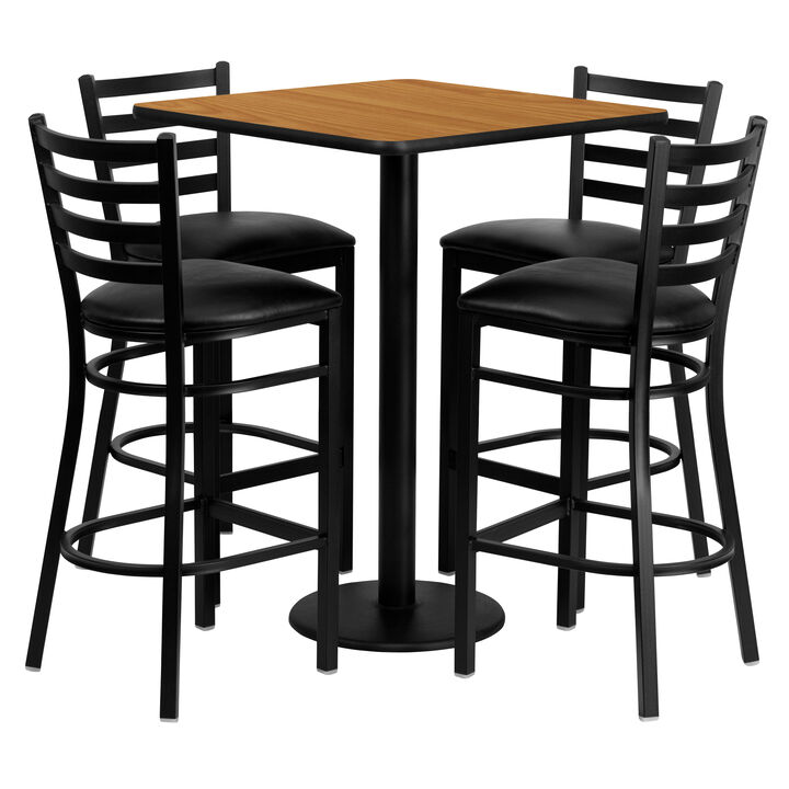 Laminate Restaurant Bar Table and Stool Sets