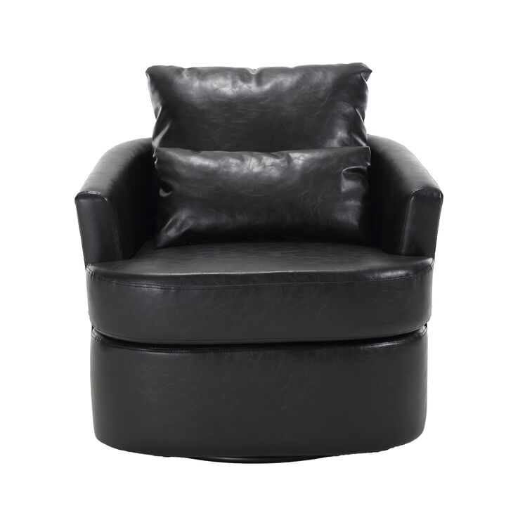 Merax 360 Degree Swivel Barrel Chair Accent Chair