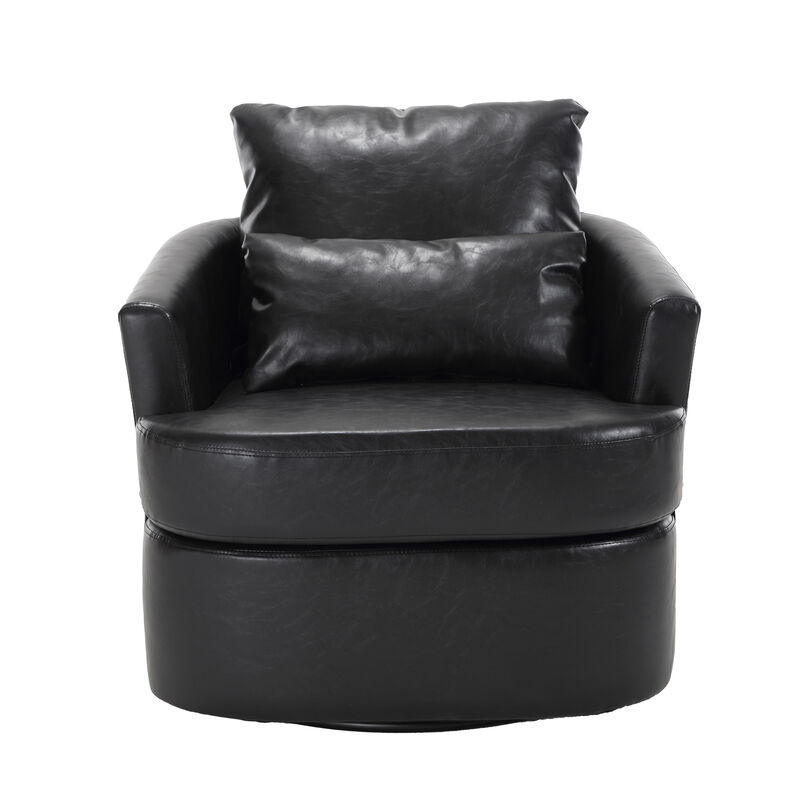 Merax 360 Degree Swivel Barrel Chair Accent Chair