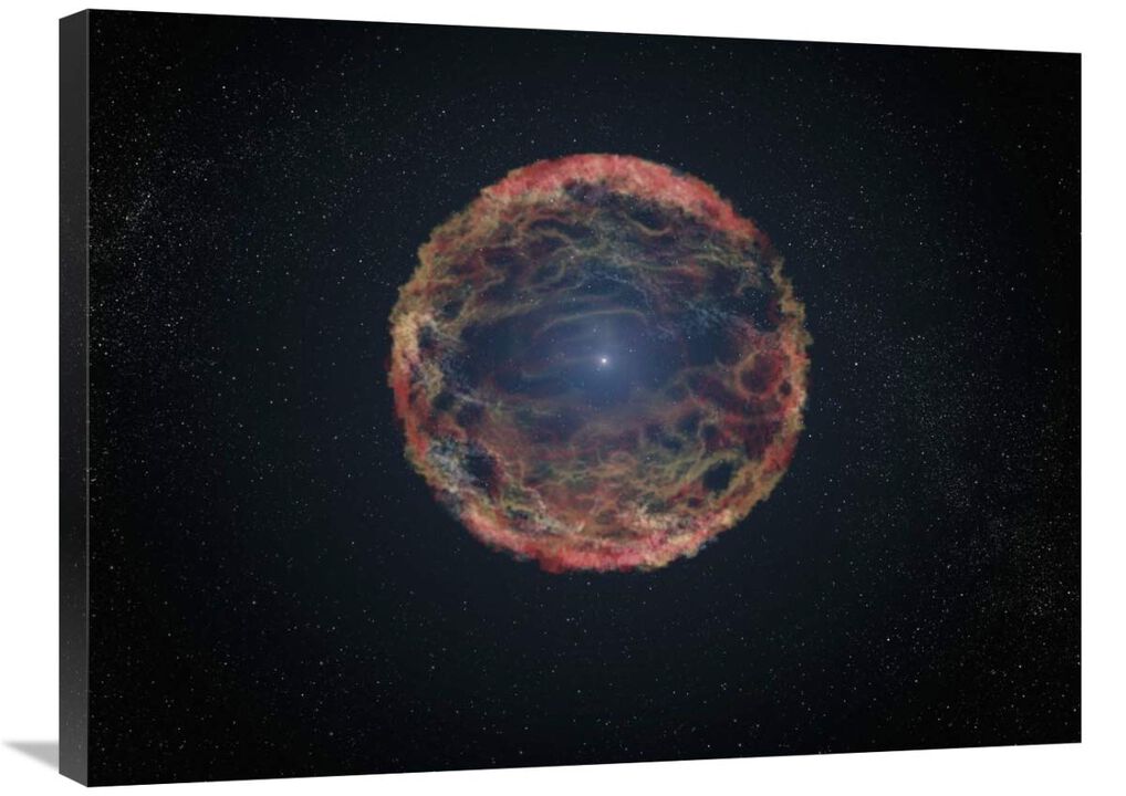 Artists Impression of Supernova 1993J-Canvas Art-32x24