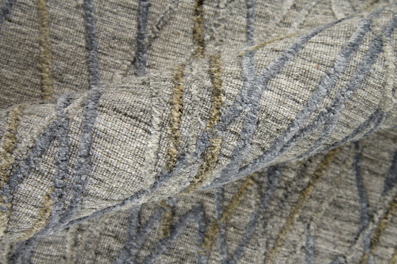 Elias 6589F Gray/Blue 9' x 12' Rug