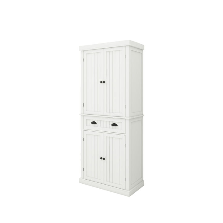 Four Doors And A Drawer Cabinet Ordinary Slotted Models